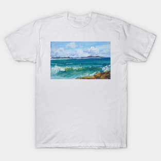 Bartletts Beach 2 - plein air T-Shirt